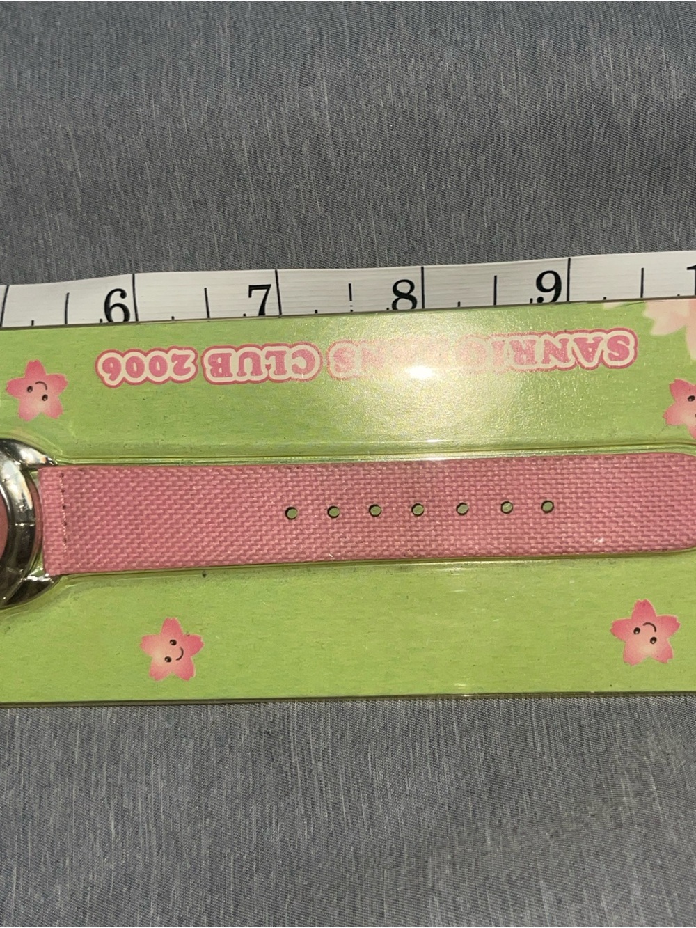 NOS Vintage 2006 Sanrio Fans Club promotional wristwatch Hello Kitty Analog Pink - Picture 3 of 9